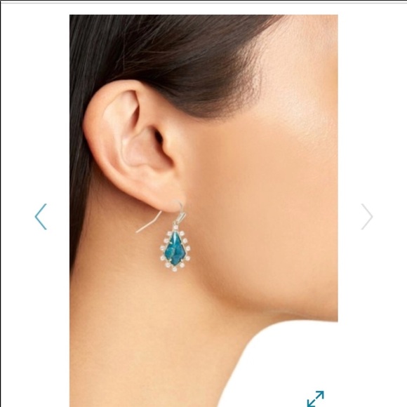 Kendra Scott Juniper Drop Earrings . NWT - Picture 2 of 4